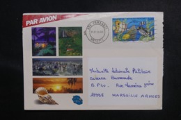 MAYOTTE - Enveloppe De Pamandzi Pour Marseille En 1998 , Affranchissement Plaisant - L 47182 - Storia Postale