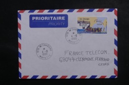 MAYOTTE - Enveloppe De M' Zamboro Pour La France En 1999, Affranchissement Plaisant - L 47203 - Cartas & Documentos