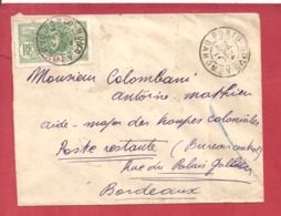 Y&T N°21 PORTO NOVO  Vers FRANCE  1911 - Lettres & Documents