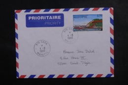 MAYOTTE - Enveloppe De Sada Pour La France En 1999, Affranchissement Plaisant - L 47207 - Cartas & Documentos