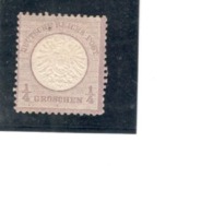 GERMANY1872: Michel16 Mh* Full,original Gum Cat.Value 100Euros($110+) - Unused Stamps