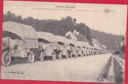 Dépt 77 - SAINT-JEAN-LES-DEUX-JUMEAUX (S.-&-M.) - Convoi D'automobiles - Guerre 1914-1915 - WW1 - (camions Militaires) - Material