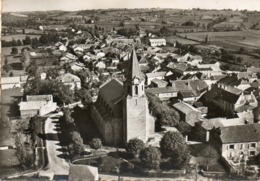 Valence D Albigeois....l Eglise   En Avion Au Dessus De   Edit  Lapie  No 3 - Villefranche D'Albigeois