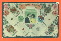 CPA La Bonne Aventure " Jeu De Cartes " Couple - Playing Cards