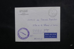 COMORES - Enveloppe Des PTT De Moroni Pour Paris En 1970 - L 47261 - Lettres & Documents