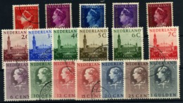 Holanda (Servicios) Nº 19/23, 26/39 . Año 1947/59 - Dienstzegels