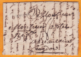 1787 - Marque Postale EPINAL, Vosges Sur LAC Dense Vers Beaucaire, Gard - Taxe 18 - Règne De Louis XVI - 1701-1800: Vorläufer XVIII