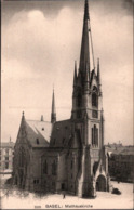 ! Alte Ansichtskarte Basel, Matthäuskirche - Bazel