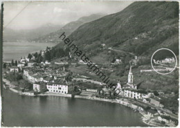 Bissone - Gesamtansicht - Casa Hager - Foto-Ansichtskarte - Verlag Photoglob-Wehrli AG Zürich - Bissone