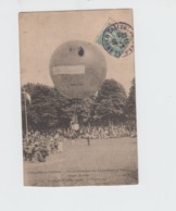 MILITARIA - AVIATION - CHALONS SUR MARNE - DÉPART DU  BALLON MONTE - 1908 - Balloons