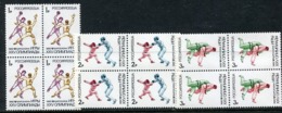 RUSSIA 1992 Olympic Games Blocks Of 4 MNH / **  Michel 245-47 - Ongebruikt