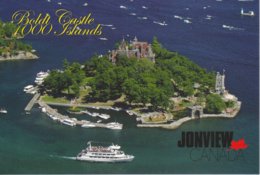 AK Kanada Boldt Castle 1000 Islands Insel Schloss Schiff - Gananoque