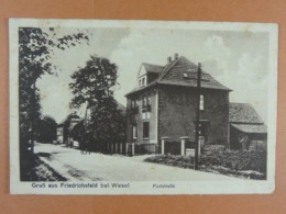 Gruss Aus Friedrichsfeld Bei Wesel Poststrasse - Wesel