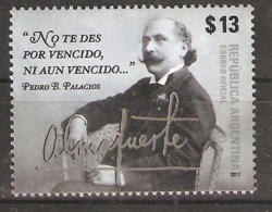 DD36-ARGENTINA 2017 ALMAFUERTE WRITER LITERATURE ECRIVAN MNH Yv3168 - Ungebraucht