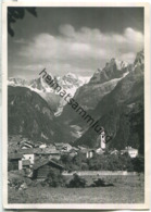 Soglio Mit Scioragruppe - Foto-Ansichtskarte - Nachgebühr - Verlag P. Pomatti Castasegna - Castasegna