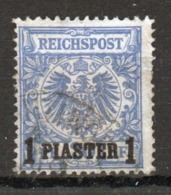 German Post Office In Turkish Empire 1889 Single 1pi On 20pf. - Deutsche Post In Der Türkei