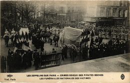 CPA LES ZEPPELINS SUR PARIS Les Funerailles Nationales Des Victimes (199838) - Funérailles