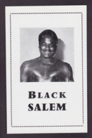 CPSM Lutte Lutteur Force Poids Haltères Non Circulé Black SALEM - Wrestling