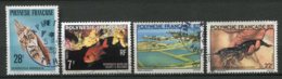 15641 POLYNESIE N°143,147,150/1° Coquillage, Poisson, Aquaculture   1979-80  TB - Used Stamps