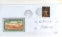 Beau Timbre , Stamp   Sur Lettre , Enveloppe , Cover , Mail Du 12/01/1999 Pour La France - Lettres & Documents