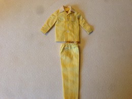 ORIGINAL BARBIE VINTAGE CLOTH RICKY Doll Yellow Pajamas - Barbie