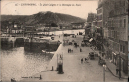 ! [50] Cpa Cherbourg, 1911, Le Quai - Cherbourg