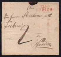 MP "124 AURICH" ROUGE - EMS ORIENTAL / 1811 LAC DEPARTEMENT CONQUIS POUR NORDEN (ref 7680) - 1792-1815: Départements Conquis