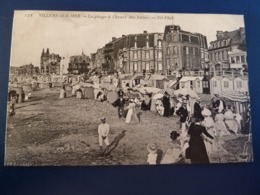 VILLERS SUR MER LA PLAGE A L'HEURE DES BAINS - Villers Sur Mer