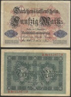 GERMANY - 50 Mark 1914 P# 49b Europe Banknote - Edelweiss Coins - 50 Mark