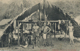 Suriname Indianen  Doris In Doriskamp  Nude Tribe . P. Used   Edit Eugen Klein  Paramaribo No 166 - Surinam