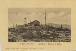 El Faro De Santiago . Lighthouse . Phare . No Postcard Back - Cuba