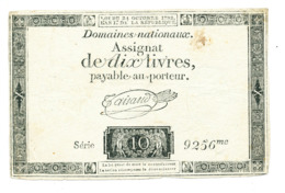 Assignat 10 Livres - Assignats