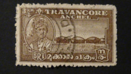 India - Travancore - 1941 - Mi:IN-TR 45, Sn:IN-TR 44, Sg:IN-TR 72 O - Look Scan - Travancore