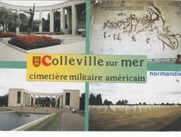 COLLEVILLE SUR MER CIMETIERE MILITAIRE AMERICAIN (dil415) - Otros & Sin Clasificación