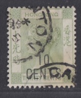 Hong Kong - 1898 - 10c On 30c Yv.60 - Used - Nuovi