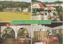 AK Gaststätte Pension Zum Klosterwald A Kloster Arnsburg Birklar Muschenheim Dorf Güll Eberstadt Münzenberg Hungen Lich - Lich