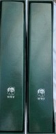 WWF 2 Luxury Albums And Slipcases With Series And FDCs Of Endangered Species MNH (Mint Never Hinged) - Colecciones & Series