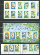 Australia - 2002 The Magic Rainforest - Stamps,M/S And Booklet - MNH - Ungebraucht