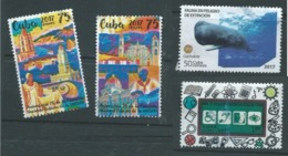 CUBA 2017 SET OF 4V. USED - Oblitérés