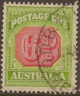 AUSTRALIA 1938 6d Postage Due SG D117 U #RM63 - Strafport