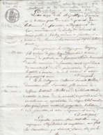 Samatan, Gers. Contrat Anténuptial Entre Jean Troyes Et Catherine Henriette Millet, 8 Prairial, An Onze (1803). - Midi-Pyrénées