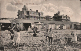 ! Alte Ansichtskarte Ostende, Oostende, Le Chalet Royal, 1915, Feldpost, Hitzacker - Oostende
