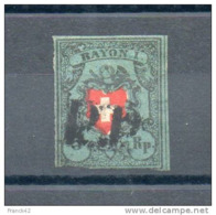 Suisse. 5 Rappen. Rayon I. Obliteration RP - 1843-1852 Federal & Cantonal Stamps