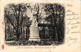 CPA Paris 6e Paris-Jardin Du Luxembourg-Monument De Leconte De Lisle (312366) - Statues