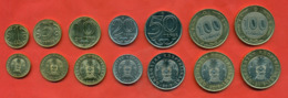 Kazakhstan 2019. Full Set Of 7 Coins. One Coin 100 Tenge With Error En Edge. NEW!!! - Kazakhstan