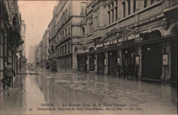 ! 75 - Paris Crue De La Seine 1910 , Überschwemmung, Frankreich, Inondation, Rue Du Bac - Überschwemmung 1910