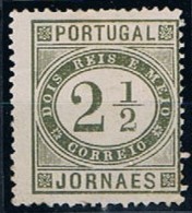 Portugal, 1876, # 48h Dent. 13 1/2, MH - Unused Stamps