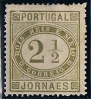 Portugal, 1876, # 48d Dent. 13 1/2, MH - Neufs