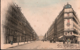 ! [75] Cpa Paris L' Avenue De L Opera, 1902 - Sonstige & Ohne Zuordnung