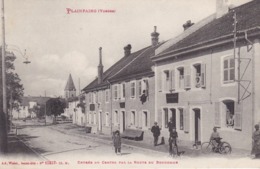 Vosges -  Plainfaing - Entrée Du Centre Par La Route Du Bonhomme - Plainfaing